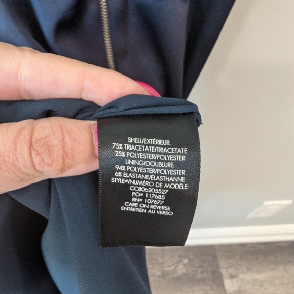 Alice + Olivia Blue Ruched Spaghetti Strap Midi Dress - Picture 7 of 12